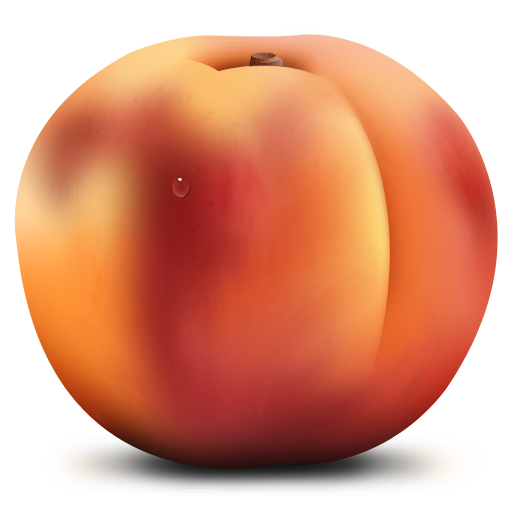 Peach icon free download as PNG and ICO formats, VeryIcon.com